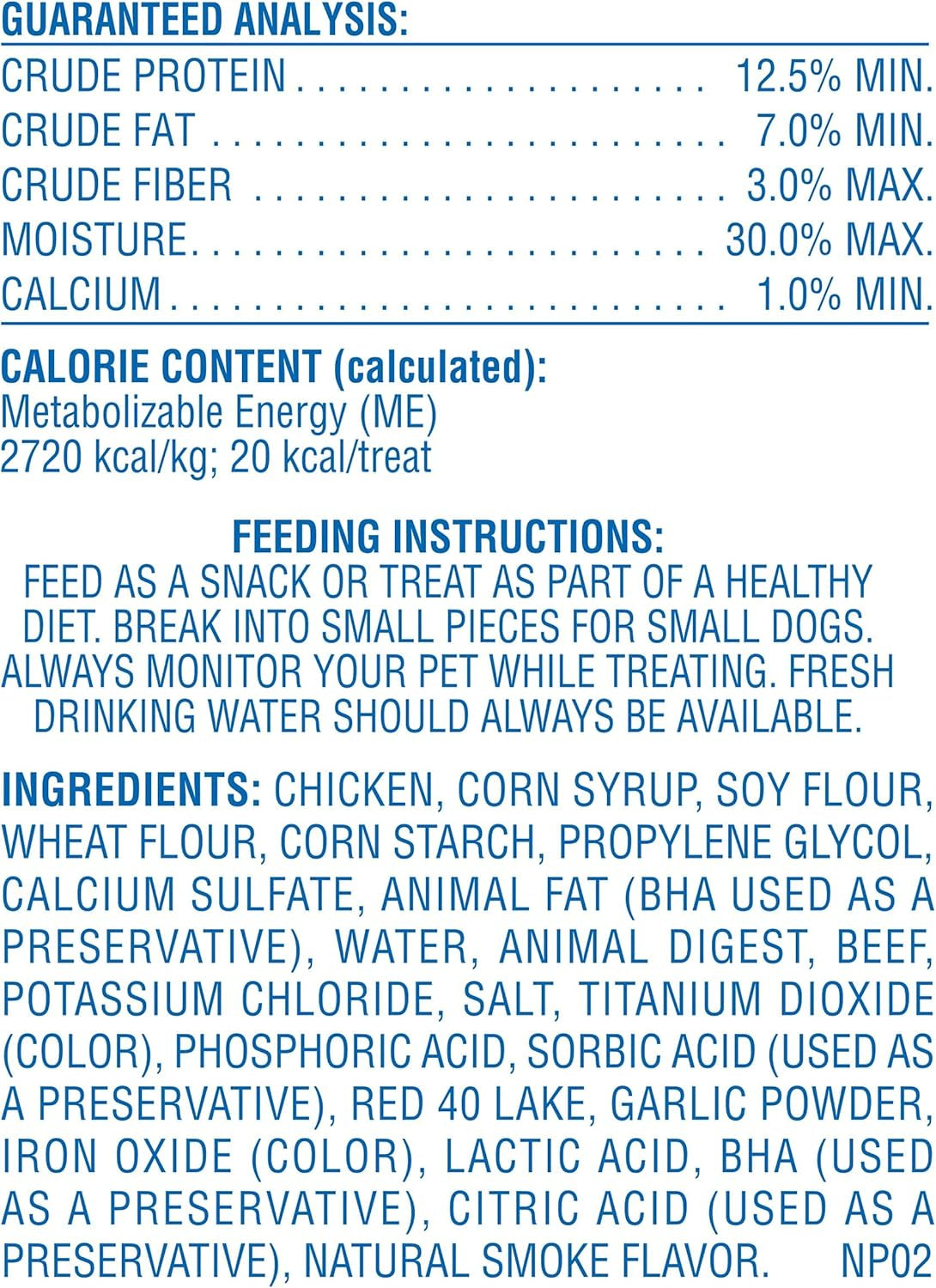 Dog Treats, Beef Flavor, 47 Ounce
