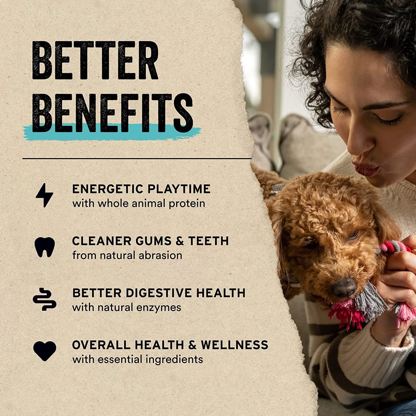 Premium Freeze-Dried Beef Liver Dog Treats | High Protein, Grain Free & Gluten Free | 2.1 Oz Single Ingredient Training Treats