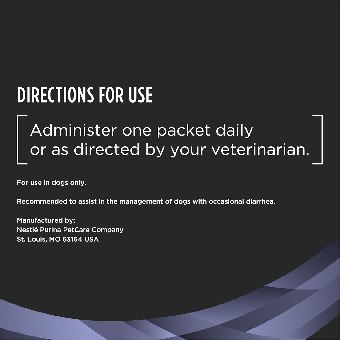 Purina Pro Plan FortiFlora Dog Probiotic Supplement – Veterinary Formula, 30 Count Powder Packets