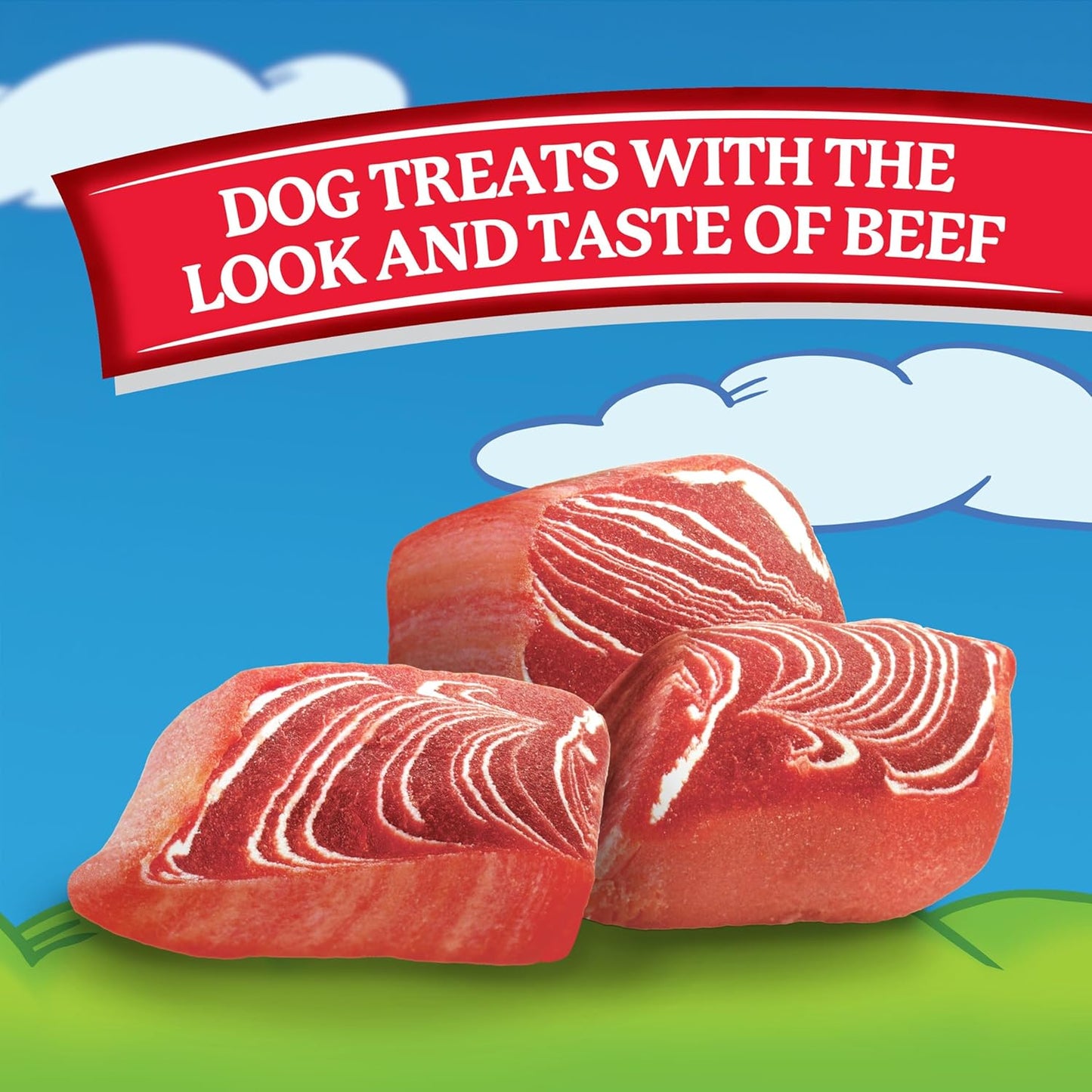 Dog Treats, Beef Flavor, 47 Ounce