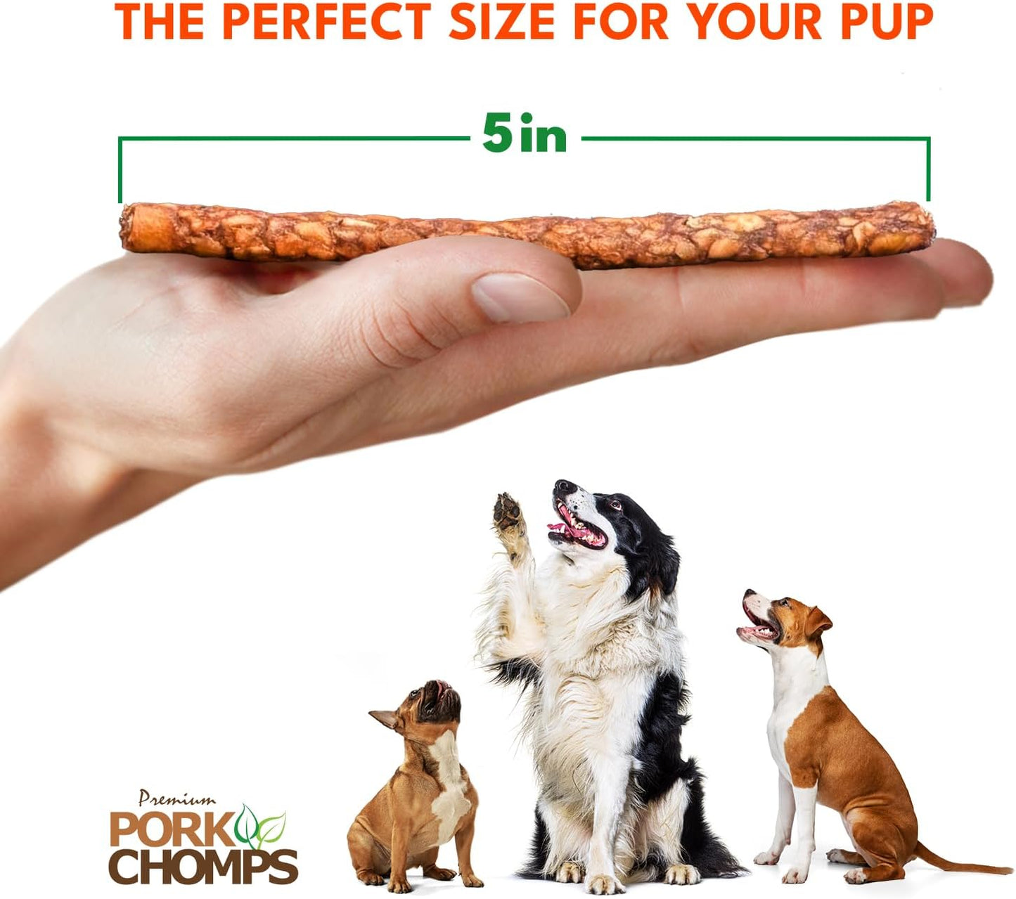 Dog Chews, 5-Inch Munchy Sticks, Assorted Flavors, 50 Count (Pack of 1)