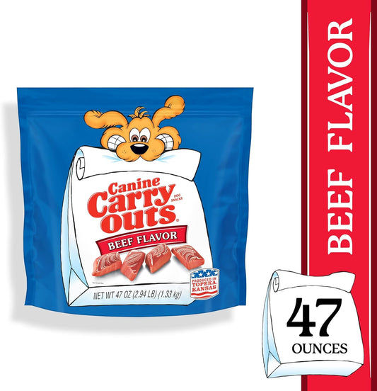 Dog Treats, Beef Flavor, 47 Ounce