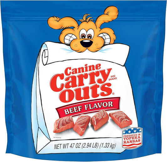 Dog Treats, Beef Flavor, 47 Ounce