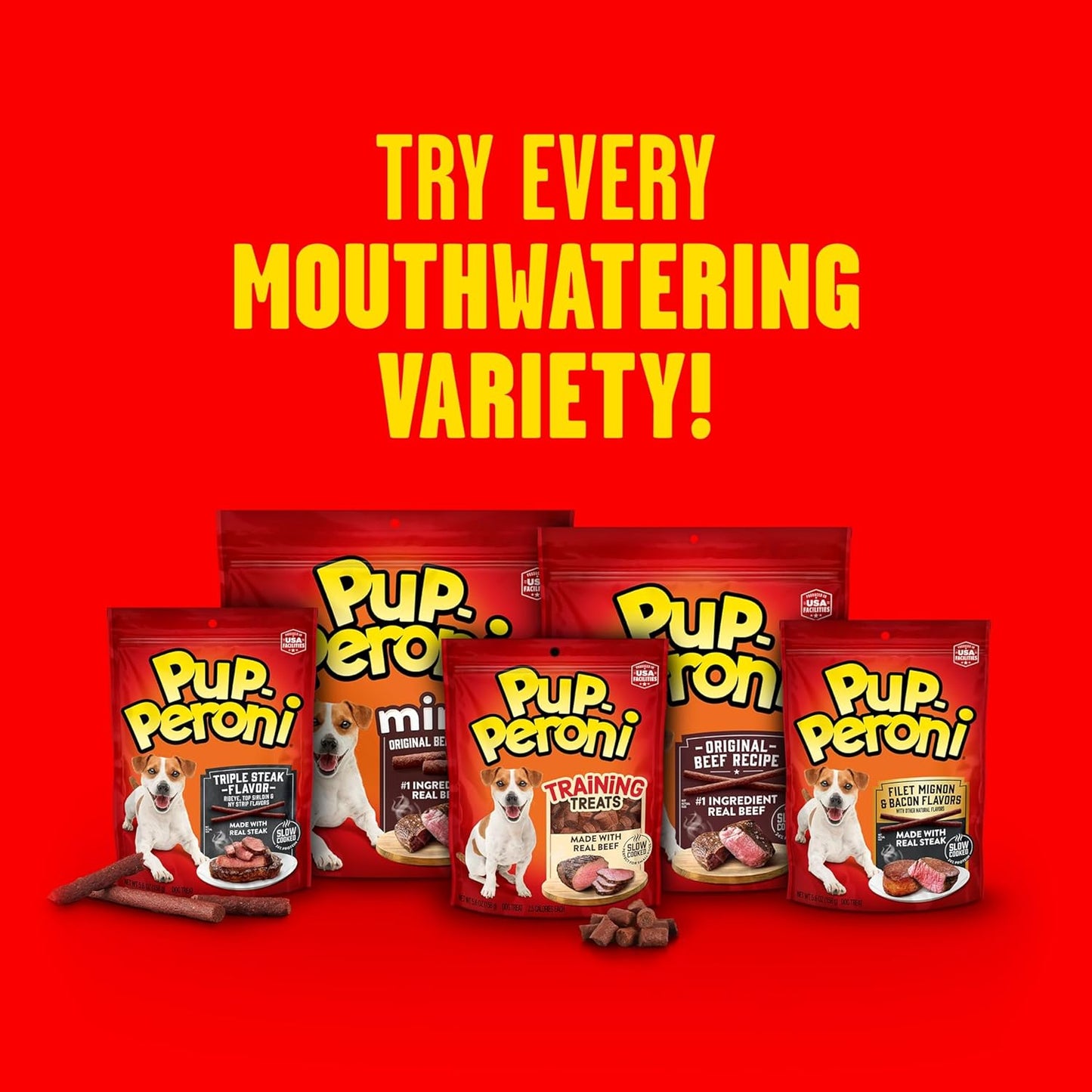 Dog Treats, Prime Rib Flavor, 22.5 Ounce, Made with Real Steak