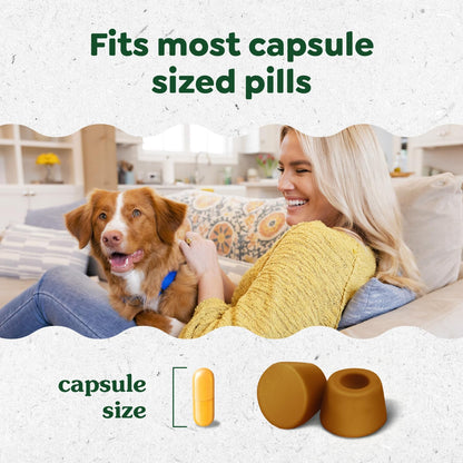 Pill Pockets for Dogs Large Size, Soft Dog Treats, with Real Peanut Butter, 15.8 Oz. Pouch (60 Treats)