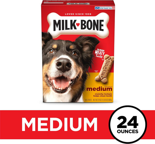 Original Dog Treats Biscuits for Medium Dogs, 24 Ounces (Packaging May Vary)