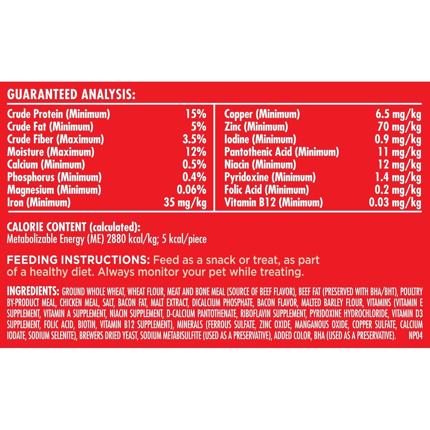 Mini'S Flavor Snacks Dog Treats, 36 Ounce
