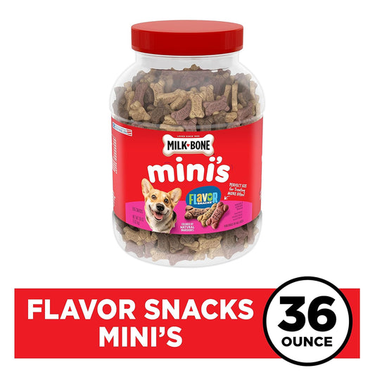Mini'S Flavor Snacks Dog Treats, 36 Ounce